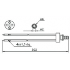 Garos 4xL302 Injector Needles